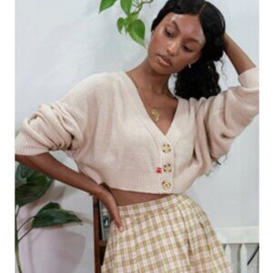 Urban Outfitters - BDG - Mari Cropped Cardigan - NWT